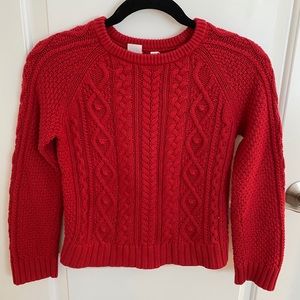 Red Gap Sweater